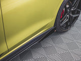 Racing Durability Side Skirts Diffusers (+flaps) VW Golf 8 GTI / GTI Clubsport / R-line (2020-)