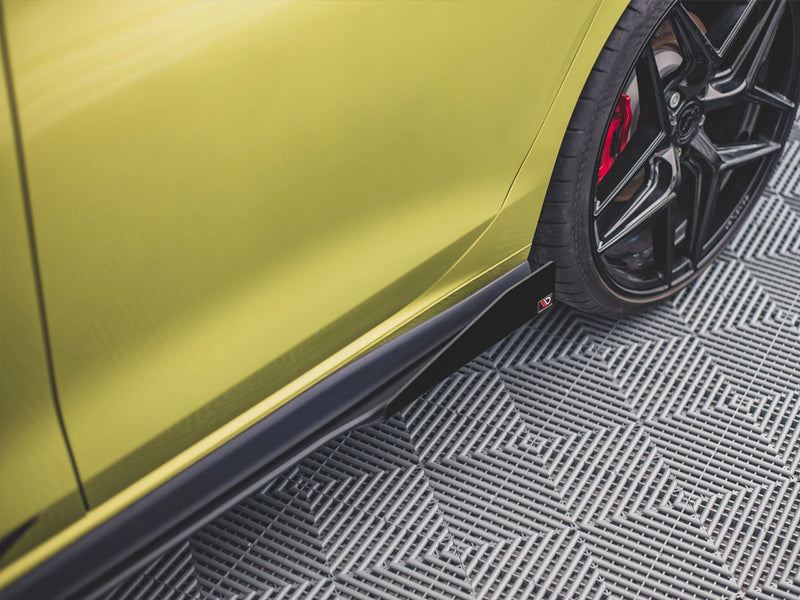 Racing Durability Side Skirts Diffusers (+flaps) VW Golf 8 GTI / GTI Clubsport / R-line (2020-)