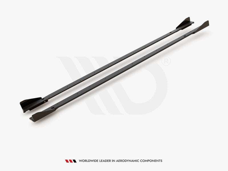 Racing Durability Side Skirts Diffusers (+flaps) VW Golf 8 GTI / GTI Clubsport / R-line (2020-)