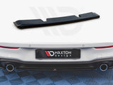 MAXTON DESIGN Central Rear Splitter VW Golf MK8 GTI (2020-)