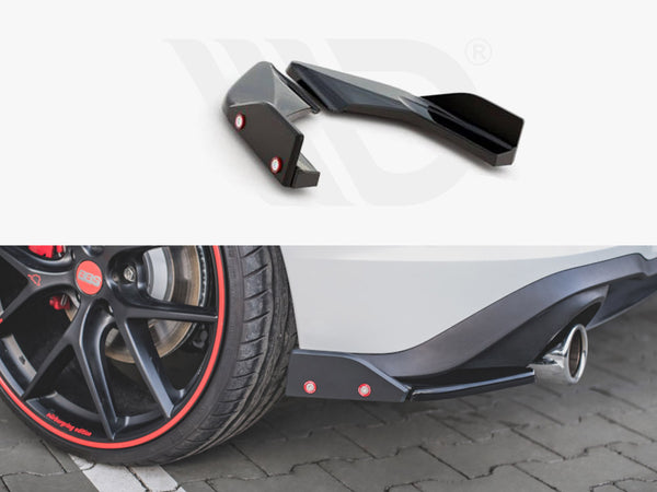 Rear Side Splitters V.2 + Flaps VW Golf 8 GTI