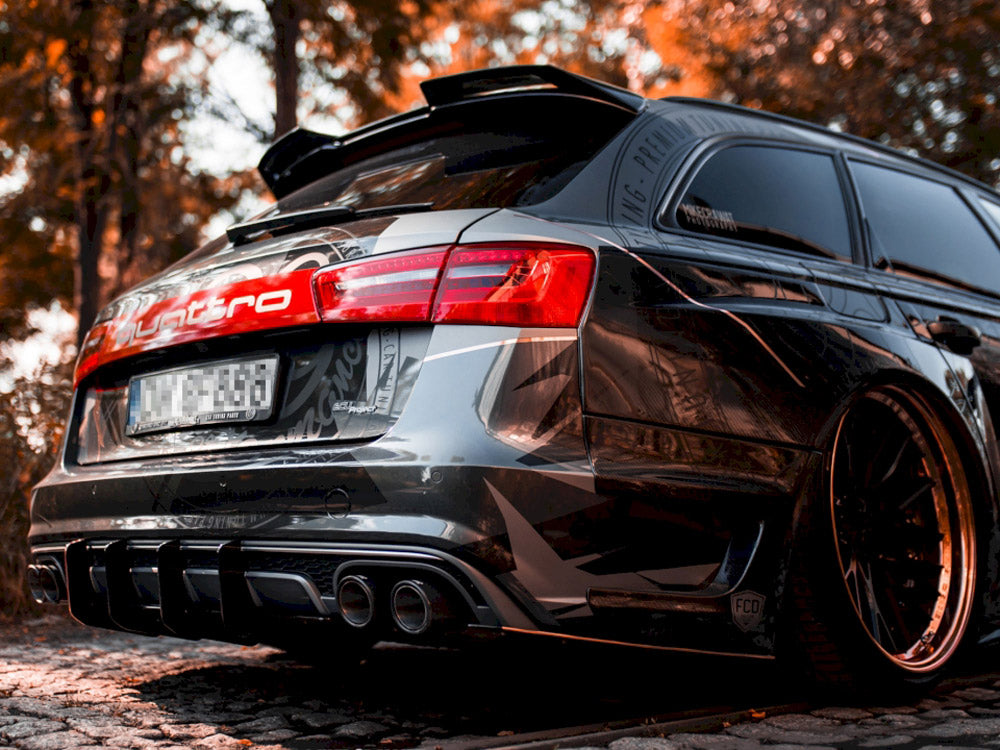 Spoiler compatible with Audi S6 / A6 S Line C7 / C7 FL Avant