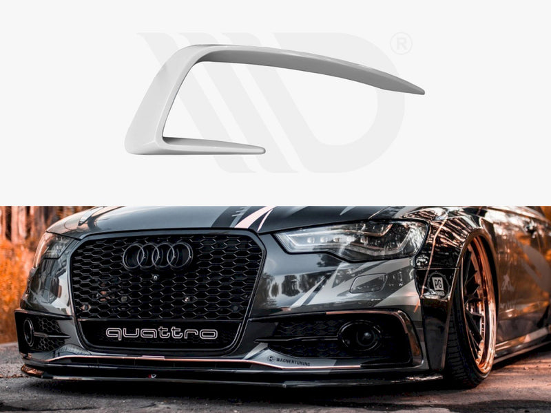 MAXTON DESIGN Frames For Lights Audi A6 C7 S-line (2011-2014) / S6 C7 (2012-2015)