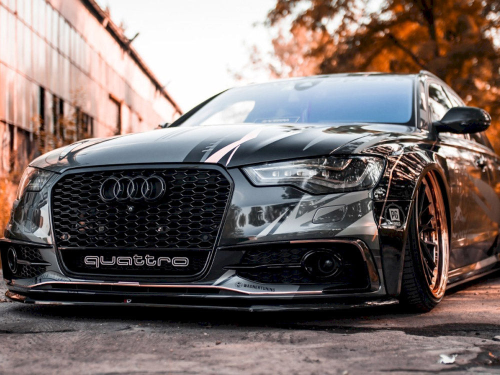 MAXTON DESIGN Frames For Lights Audi A6 C7 S-line (2011-2014) / S6 C7 (2012-2015)