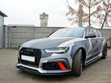 Front Splitter V.1 Audi RS6 C7 (2013-UP)