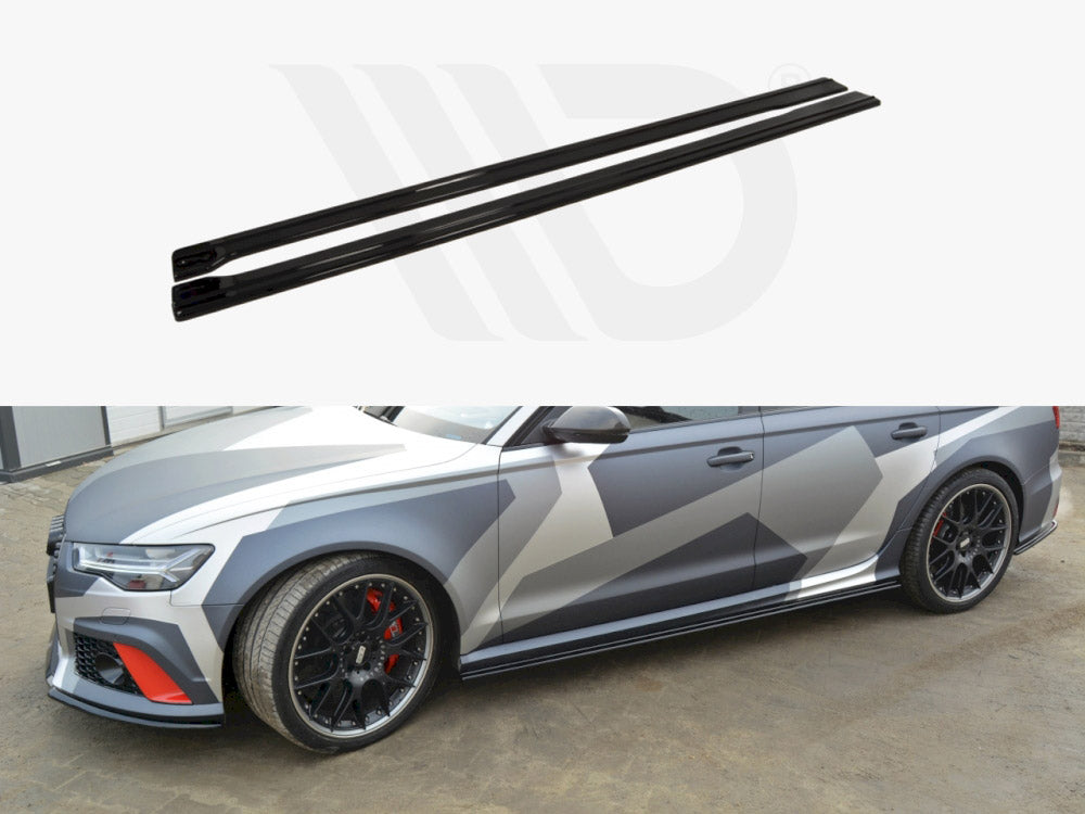 Side Skirts Diffusers Audi RS6 C7