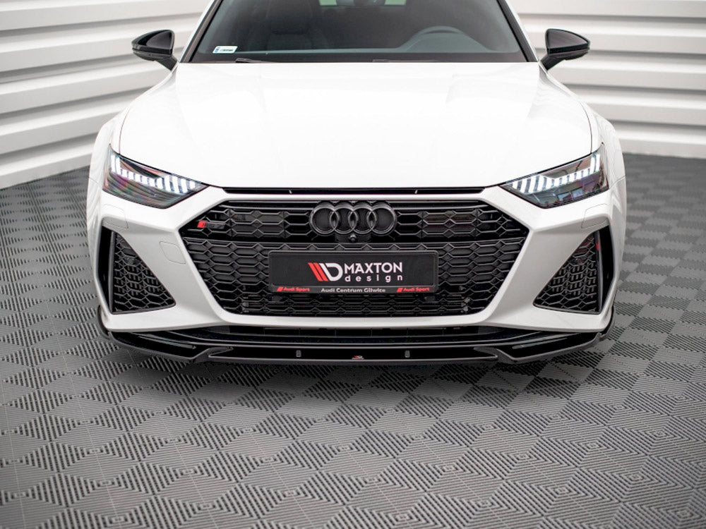 Front Splitter V.1 compatible with Audi RS 7 C8