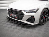 Front Splitter V.1 compatible with Audi RS 7 C8