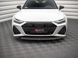 Front Splitter V.3 compatible with Audi RS 7 C8