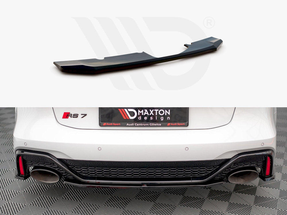 MAXTON DESIGN Central Rear Splitter Audi RS6 C8 / RS7 C8 (2019-)