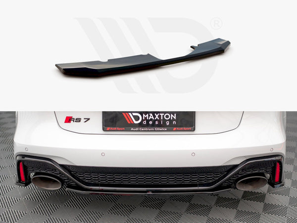 MAXTON DESIGN Central Rear Splitter Audi RS6 C8 / RS7 C8 (2019-)