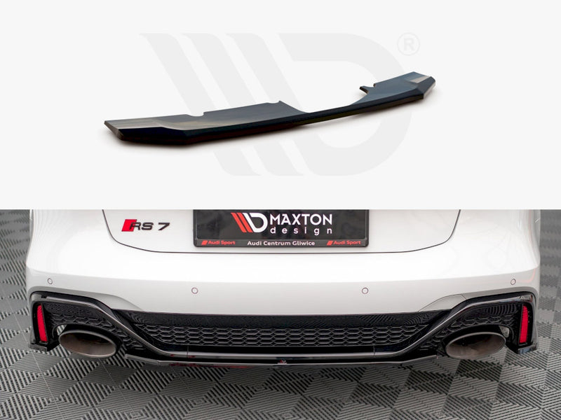 MAXTON DESIGN Central Rear Splitter Audi RS6 C8 / RS7 C8 (2019-)