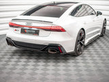 MAXTON DESIGN Central Rear Splitter Audi RS6 C8 / RS7 C8 (2019-)