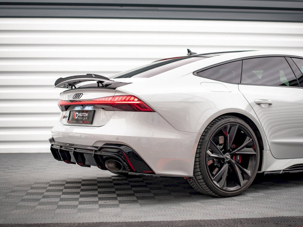 Rear Side Splitters V.2 compatible with Audi RS 7 C8