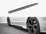 Side Skirts Splitters V.2 compatible with Audi RS 7 C8