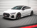 Side Skirts Splitters V.2 compatible with Audi RS 7 C8