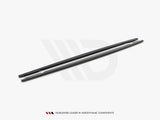 Side Skirts Splitters V.2 compatible with Audi RS 7 C8