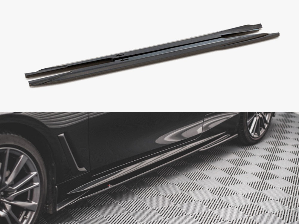 Side Skirts Diffusers compatible with INFINITI Q60 S Mk2 (2017-)