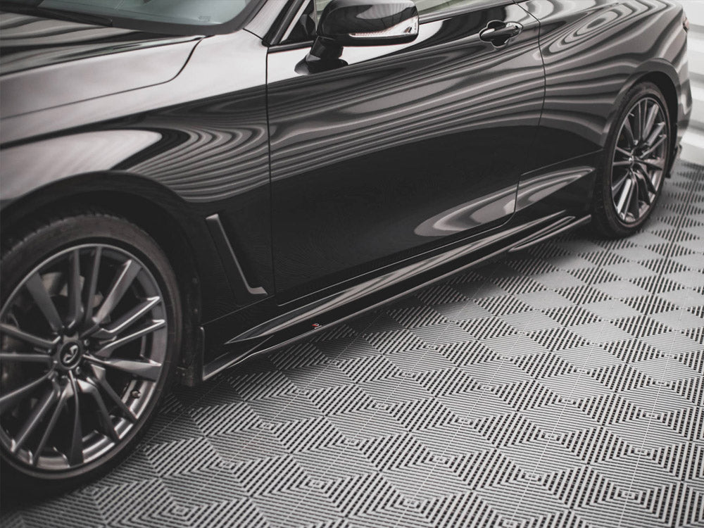 Side Skirts Diffusers compatible with INFINITI Q60 S Mk2 (2017-)