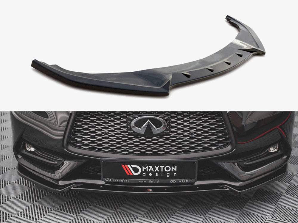 Front Splitter compatible with INFINITI Q60 S Mk2 (2017-)