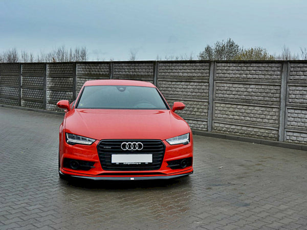 MAXTON DESIGN Front Splitter Audi S7 / A7 S-line C7 FL (2014-2017)