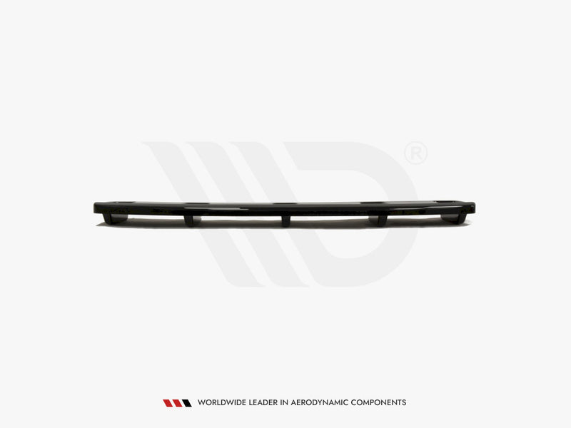 Central Rear Splitter (Vertical Bars) Audi A7 S-Line Facelift