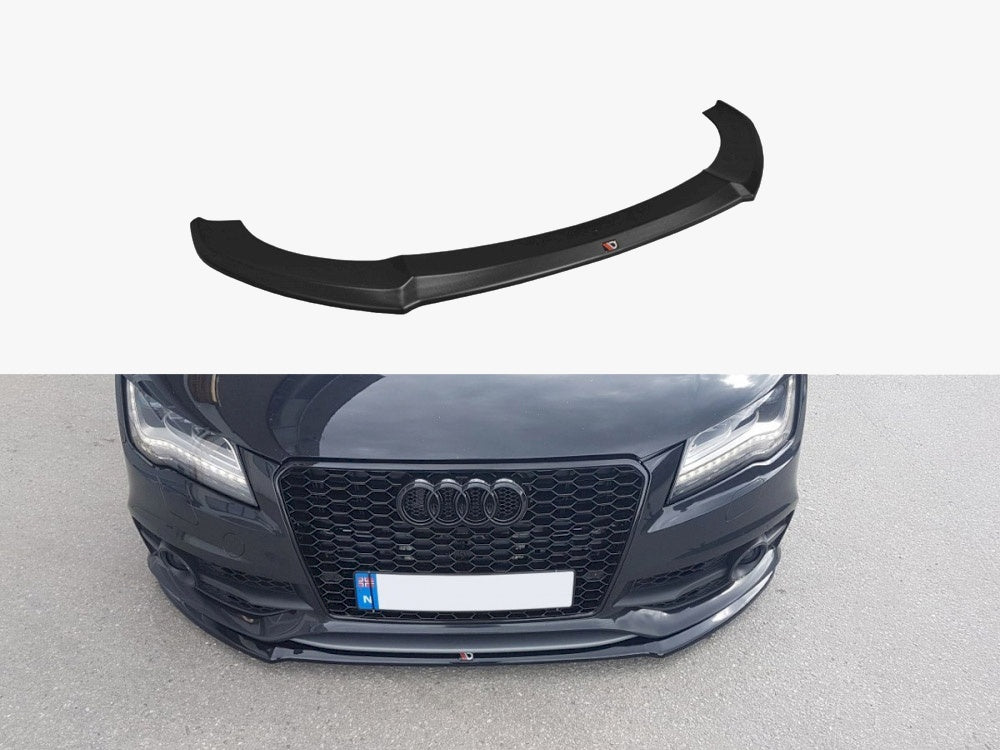 Front Splitter V.1 compatible with Audi S7 / A7 S Line C7 (2010-2014)