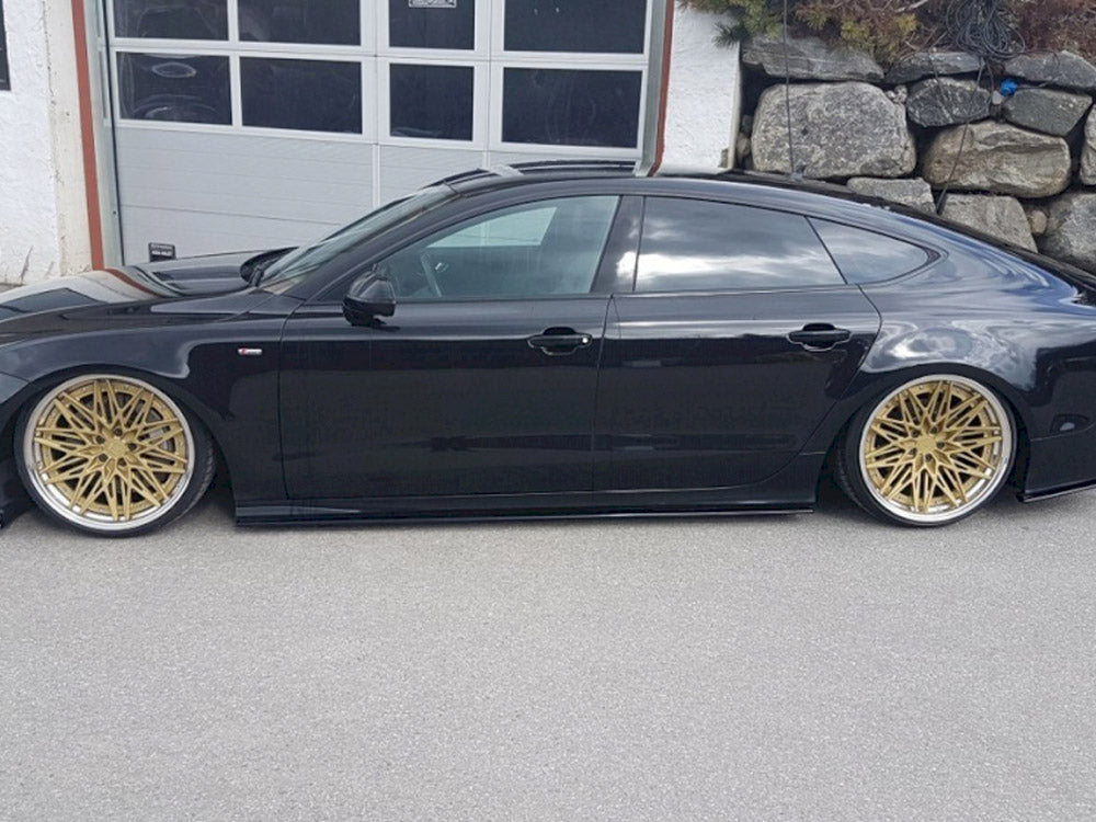 Side Skirts Diffusers V.1 compatible with Audi S7 / A7 S Line C7