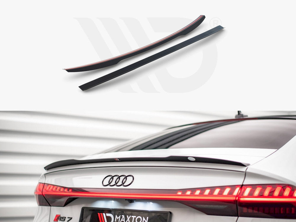 Spoiler CAP Audi A7 C8 S-line / C8 S-line / S7 C8 / RS7 C8 (2017-)