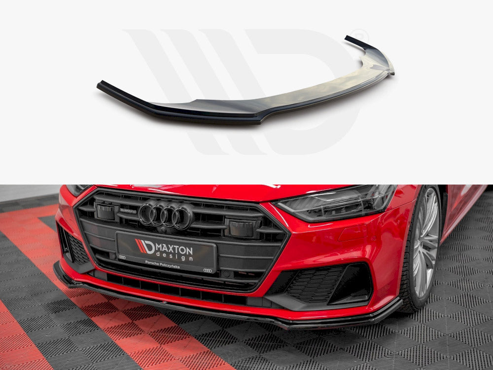 Front Splitter V.1 Audi A7 C8 S-line / S7 C8 (2017-)