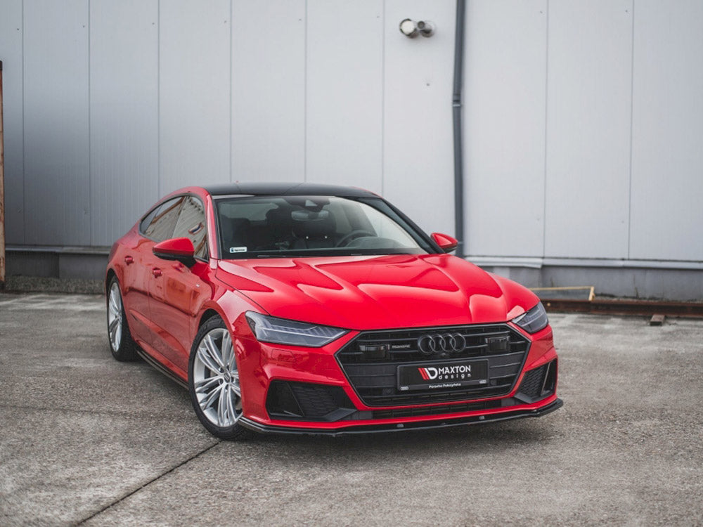 Front Splitter V.2 Audi A7 C8 S-line / S7 C8 (2017-)