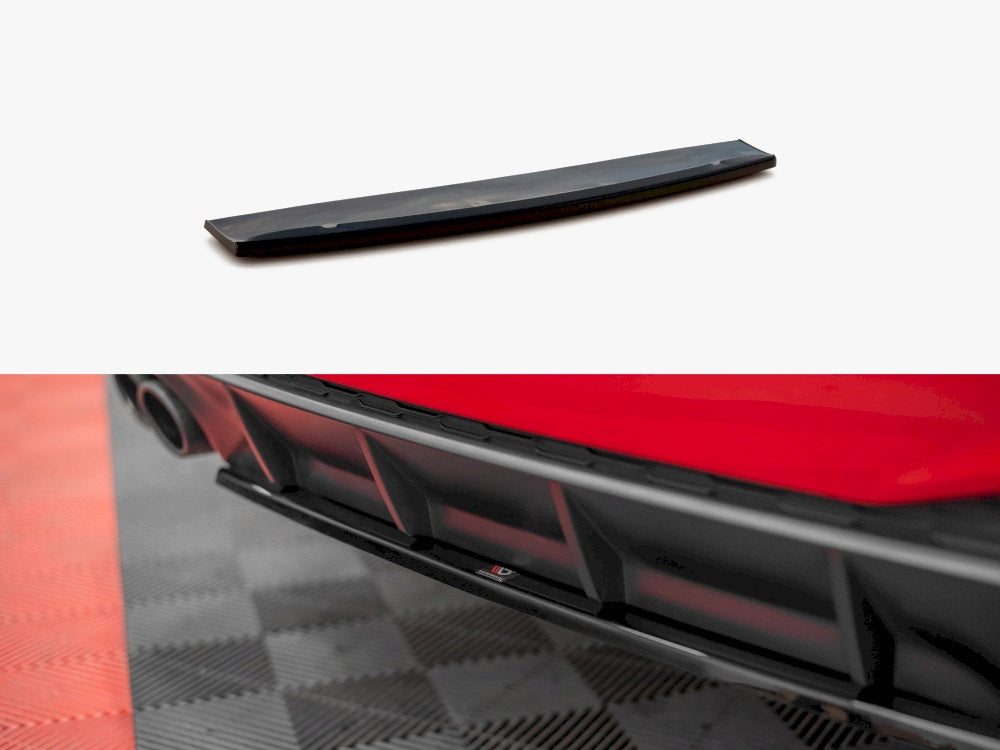 Central Rear Splitter compatible with Audi A7 C8 S Line (2017-)