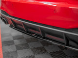Central Rear Splitter compatible with Audi A7 C8 S Line (2017-)