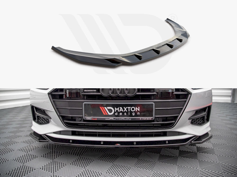 MAXTON DESIGN Front Splitter  V.1 Audi A7 C8