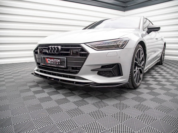 MAXTON DESIGN Front Splitter  V.1 Audi A7 C8