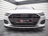 MAXTON DESIGN Front Splitter  V.1 Audi A7 C8