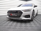 Front Splitter V2 compatible with Audi A7 C8 (2018-)