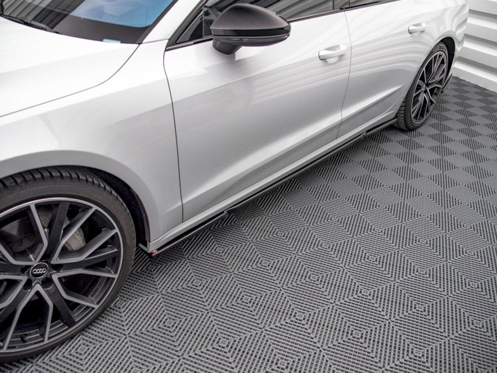 Side Skirts Diffusers compatible with Audi A7 C8 (2018-)
