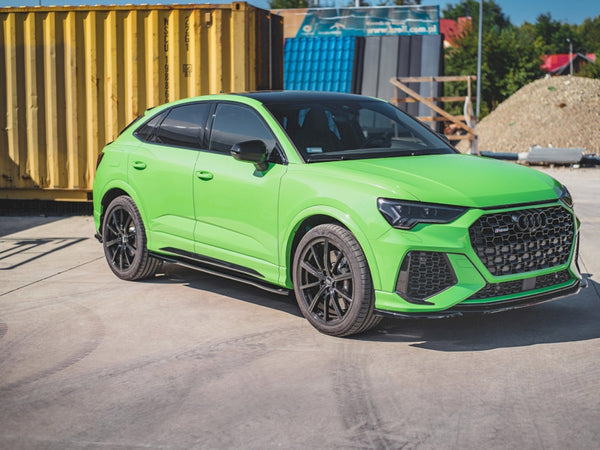 Side Skirts Diffusers Audi RSQ3 / Q3 S-line F3
