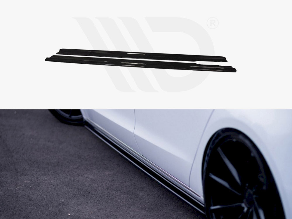 Side Skirts Diffusers Audi A8 D4 (2009-2013)