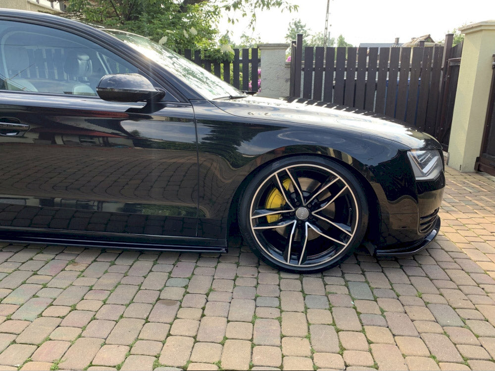 Side Skirts Diffusers Audi A8 Long D4 (2009- 2013)