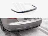 MAXTON DESIGN Central Rear Splitter (Vertical Bars) Audi A8 D4 Facelift (2013-2017)