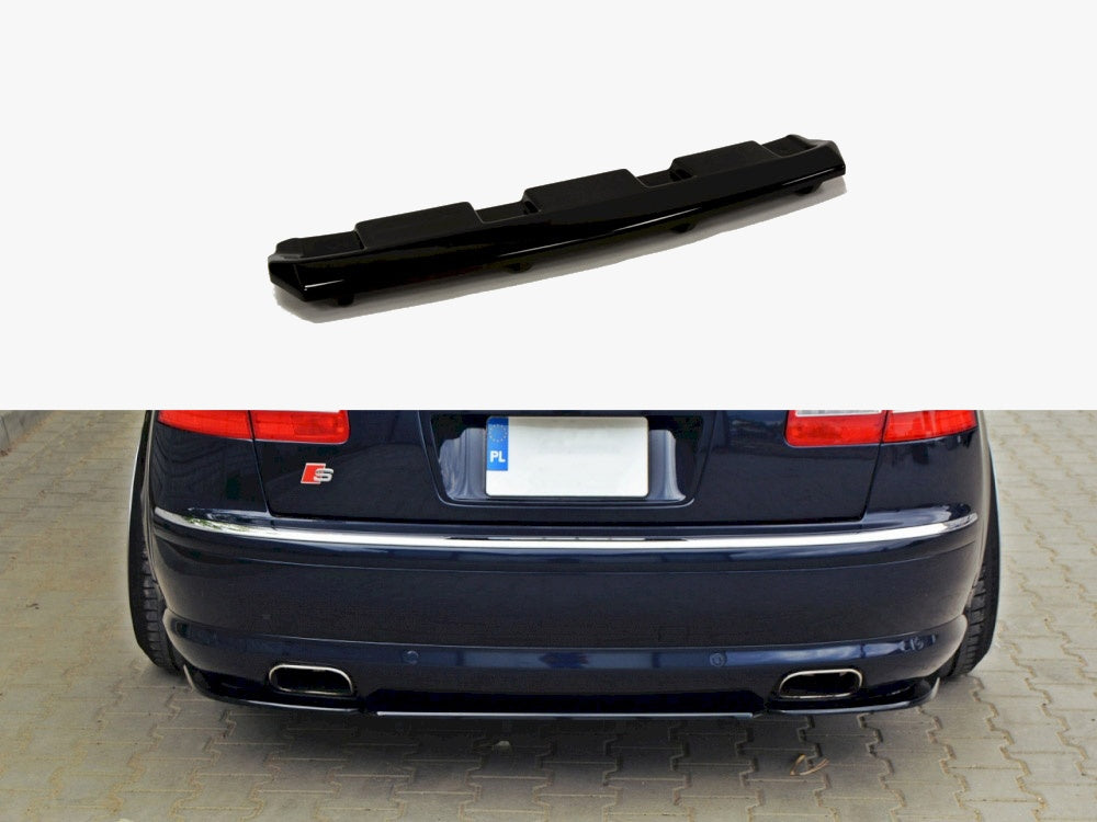 Central Rear Splitter (Vertical Bars) Audi S8 D3 (2006-2010)