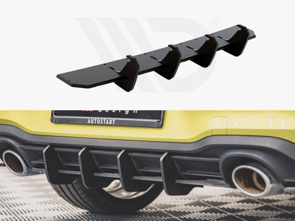 Racing Durability Rear Diffuser V.1 VW Golf 8 GTI Clubsport (2020-)