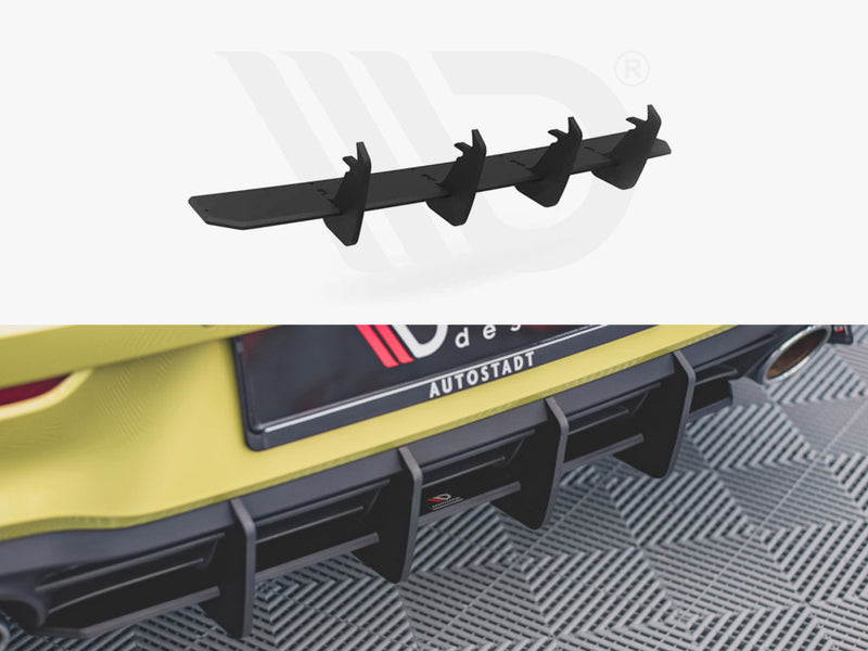 Racing Durability Rear Diffuser V2 VW Golf 8 GTI Clubsport (2020-)