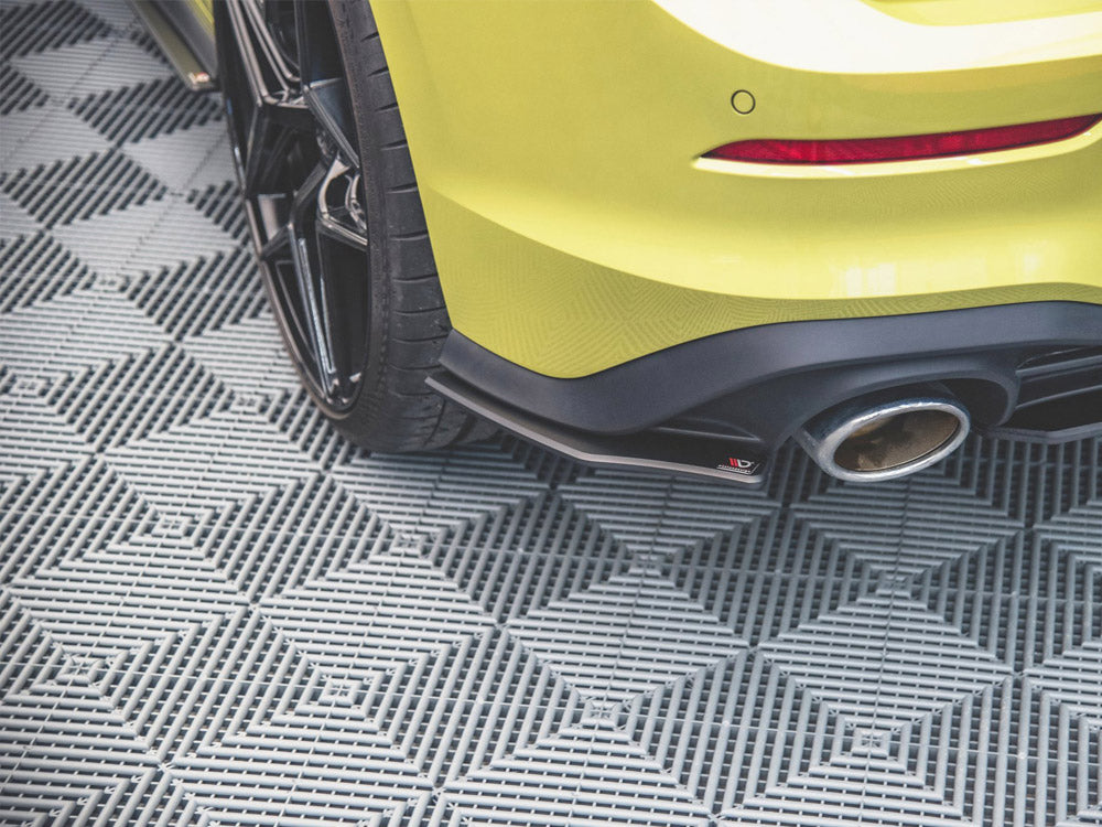 Street PRO Rear Side Splitters compatible with VW Golf 8 GTI Clubsport