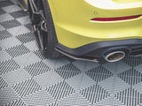 Street PRO Rear Side Splitters compatible with VW Golf 8 GTI Clubsport