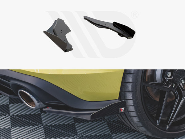 Racing Durability Rear Side Splitters (+flaps) VW Golf 8 GTI Clubsport (2020-)