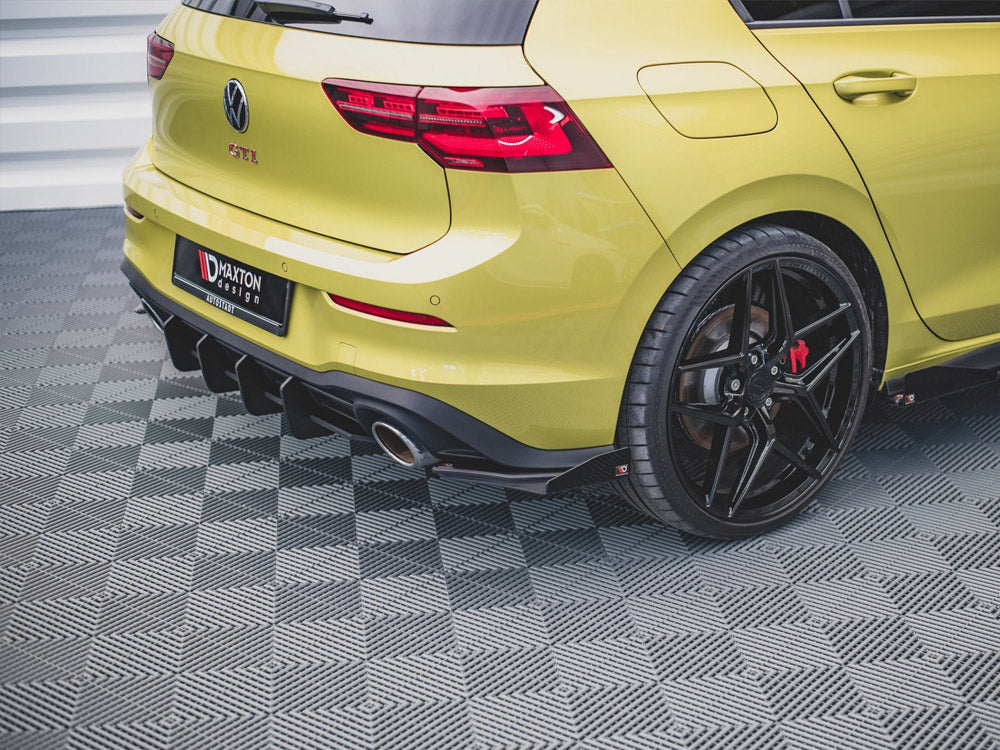 Racing Durability Rear Side Splitters (+flaps) VW Golf 8 GTI Clubsport (2020-)