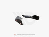 Rear Side Splitters V.1 + Flaps compatible with VW Golf 8 GTI Clubsport